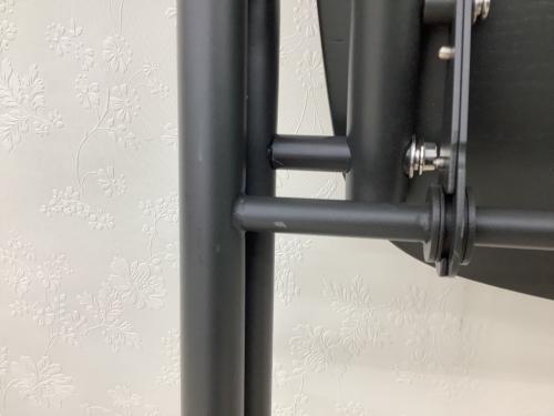 無印良品 (ムジルシリョウヒン) チェア ブラック スチールパイプ折りたたみチェア