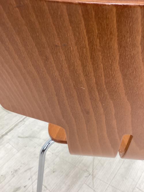 CALLIGARIS (カリガリス) ダイニングチェアー ブラウン×シルバー