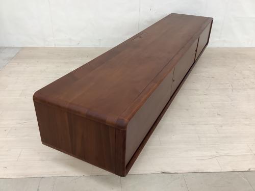 サンキコーポレーション テレビボード 幅:約200㎝ ブラウン RADOM