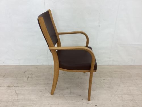 karimoku (カリモク) ダイニングチェアー CT7320 ブラウン/ナチュラル