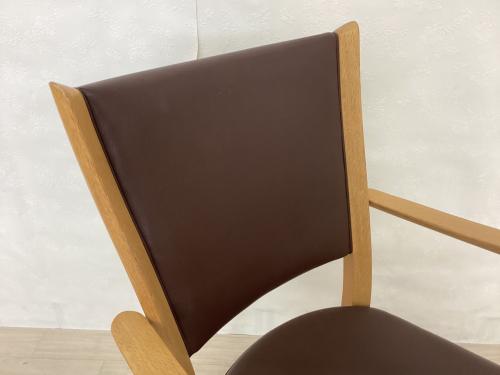 karimoku (カリモク) ダイニングチェアー CT7320 ブラウン/ナチュラル