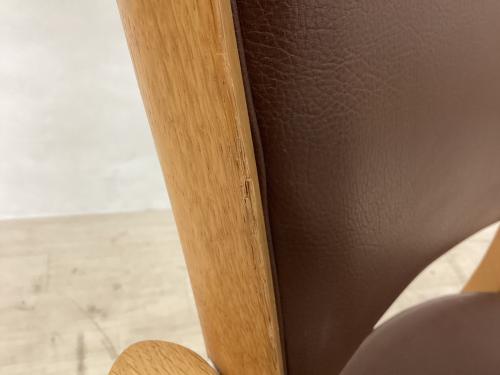 karimoku (カリモク) ダイニングチェアー CT7320 ブラウン/ナチュラル