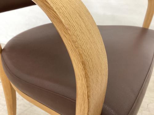 karimoku (カリモク) ダイニングチェアー CT7320 ブラウン/ナチュラル