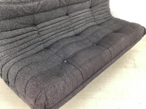 ligne roset (リーンロゼ) 3人掛けソファー ブラック トーゴ