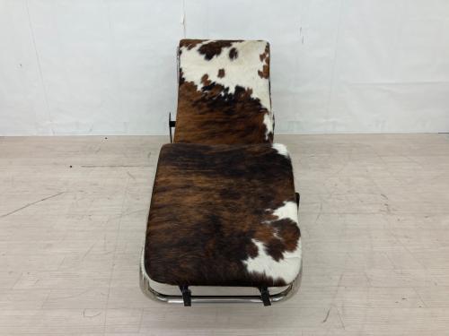 シェーズロング リプロダクト ブラック×ブラウン×ホワイト