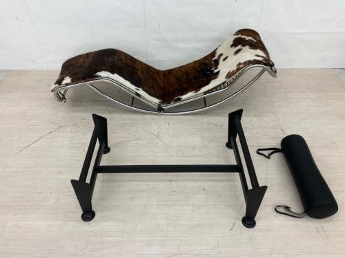 シェーズロング リプロダクト ブラック×ブラウン×ホワイト