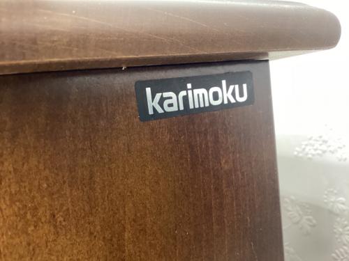 karimoku (カリモク) 電話台 サイドチェスト ブラウン