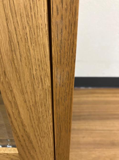 a.depeche (アデペシュ) カデル スライドガラスキャビネット ハイ ZA-CDL-SGC-1700-BR-N