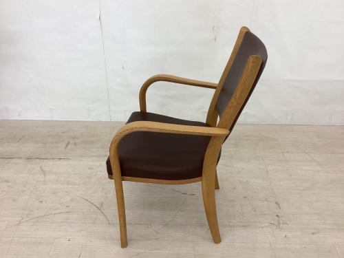 karimoku (カリモク) ダイニングチェアー CT7320 ブラウン/ナチュラル