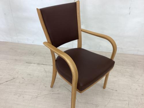 karimoku (カリモク) ダイニングチェアー CT7320 ブラウン/ナチュラル