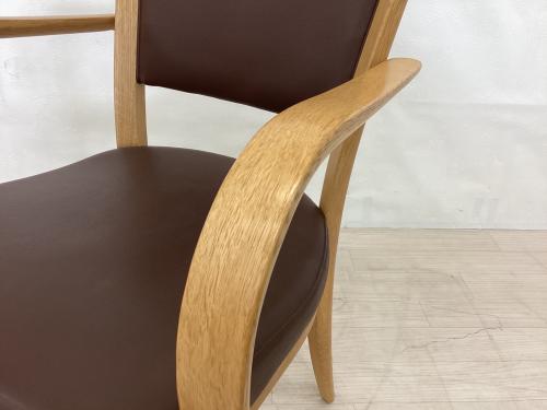 karimoku (カリモク) ダイニングチェアー CT7320 ブラウン/ナチュラル