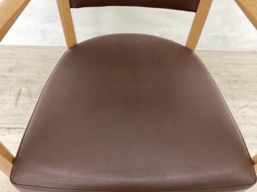 karimoku (カリモク) ダイニングチェアー CT7320 ブラウン/ナチュラル