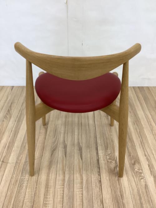 Carl Hansen&Son (カールハンセンアンドサン) ダイニングチェアー CH20 レッド/ナチュラル エルボーチェア