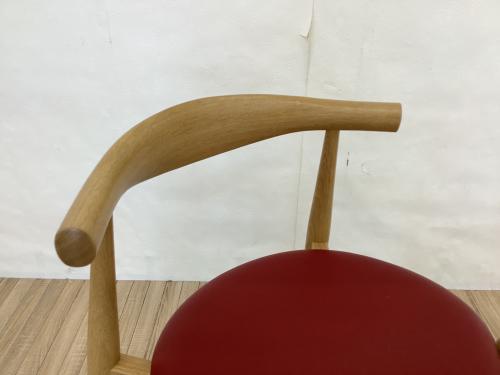 Carl Hansen&Son (カールハンセンアンドサン) ダイニングチェアー CH20 レッド/ナチュラル エルボーチェア
