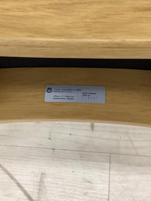 Carl Hansen&Son (カールハンセンアンドサン) ダイニングチェアー CH20  ブラック エルボーチェア