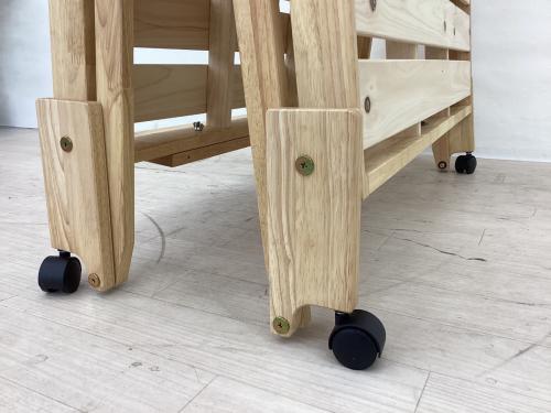 dinos (ディノス) 折りたたみベッド ナチュラル 折りたたみひのきすのこベッドＳ