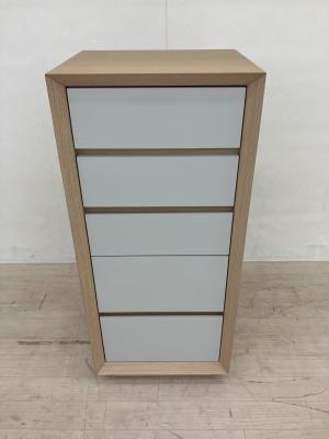 dinos (ディノス) チェスト デュエトー二スリムチェスト４５ ナチュラル×ホワイト デュエトー二スリムチェスト４５