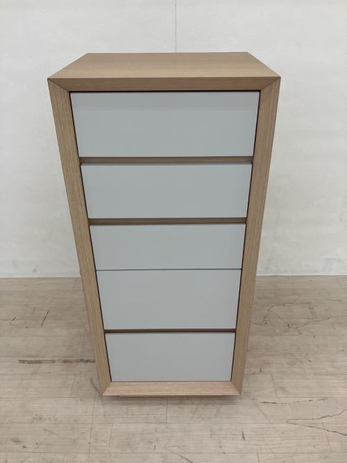 dinos (ディノス) チェスト デュエトー二スリムチェスト４５ ナチュラル×ホワイト デュエトー二スリムチェスト４５