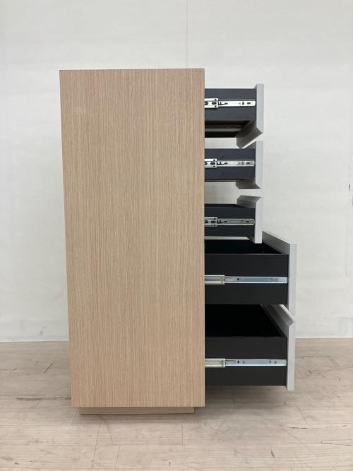 dinos (ディノス) チェスト デュエトー二スリムチェスト４５ ナチュラル×ホワイト デュエトー二スリムチェスト４５