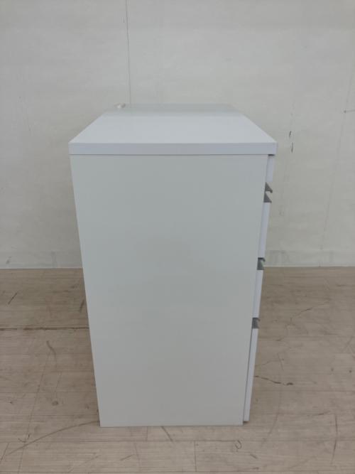 dinos (ディノス) キッチンカウンター ホワイト ダブルスライドキッチン収納引出幅７６