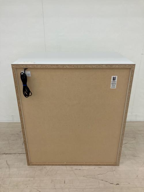 dinos (ディノス) キッチンカウンター ホワイト ダブルスライドキッチン収納引出幅７６