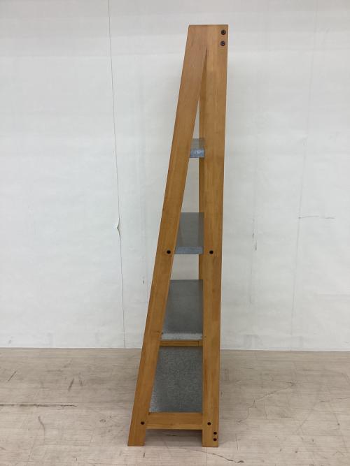 ニトリ ラダーシェルフ ナチュラル×シルバー 新しい暮らし方のためのツール