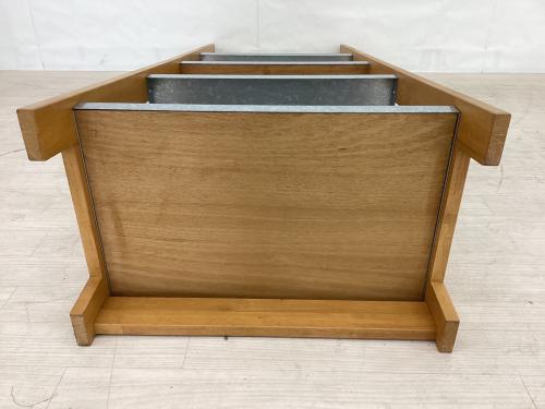 ニトリ ラダーシェルフ ナチュラル×シルバー 新しい暮らし方のためのツール