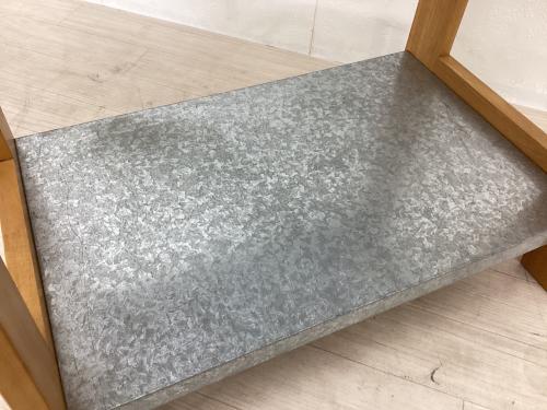 ニトリ ラダーシェルフ ナチュラル×シルバー 新しい暮らし方のためのツール