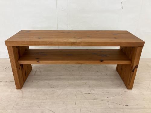 UNICO (ウニコ) ベンチ ブラウン Grosso（廃盤品）