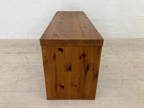 UNICO (ウニコ) ベンチ ブラウン Grosso（廃盤品）