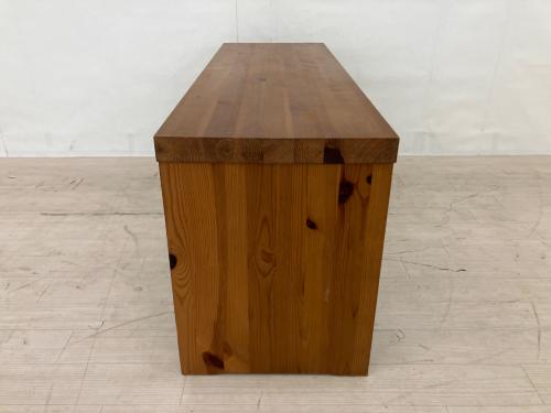 UNICO (ウニコ) ベンチ ブラウン Grosso（廃盤品）