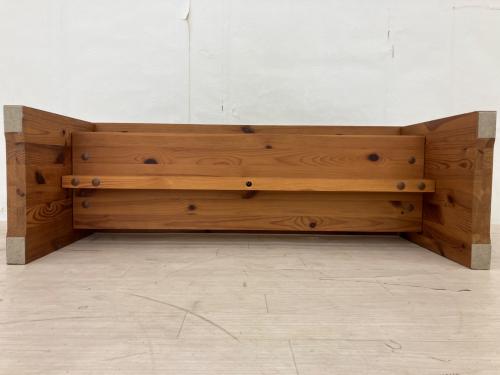 UNICO (ウニコ) ベンチ ブラウン Grosso（廃盤品）