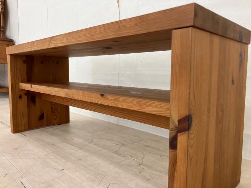 UNICO (ウニコ) ベンチ ブラウン Grosso（廃盤品）