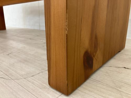 UNICO (ウニコ) ベンチ ブラウン Grosso（廃盤品）