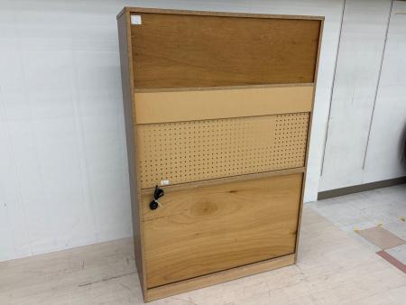 UNICO (ウニコ) レンジボード 幅:約120㎝ ブラウン×シルバー STRADA