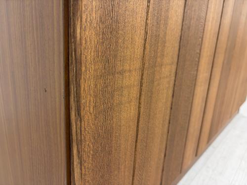 UNICO (ウニコ) レンジボード 幅:約120㎝ ブラウン×シルバー STRADA （廃盤品）