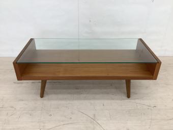 UNICO (ウニコ) ローテーブル 幅:約100㎝ ブラウン ECCO（廃盤品）