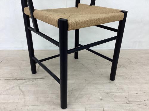 ACTUS (アクタス) シェーカーチェア リプロダクト ブラック×ナチュラル フェックス