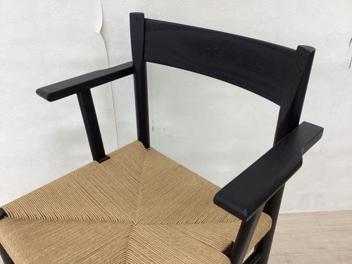 ACTUS (アクタス) シェーカーチェア リプロダクト ブラック×ナチュラル フェックス