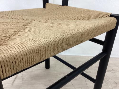 ACTUS (アクタス) シェーカーチェア リプロダクト ブラック×ナチュラル フェックス