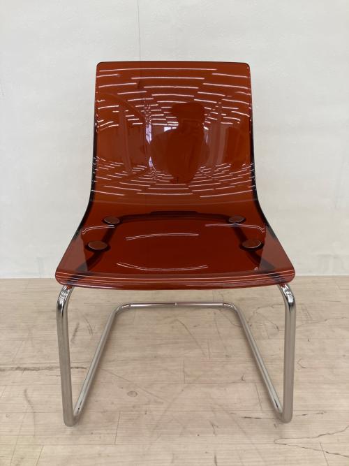 IKEA (イケア) ダイニングチェアー レッド TOBIAS トービアス