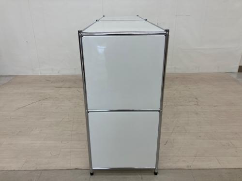 USM Haller (ユーエスエムハラー) サイドボード JPQS000 24 ホワイト×シルバー