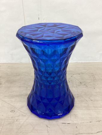 Kartell (カルテル) スツール ブルー STONE