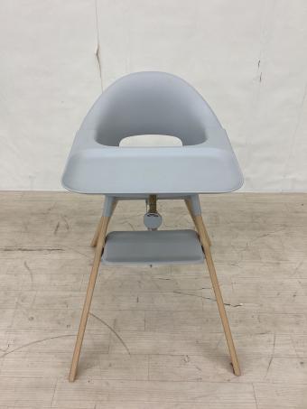 STOKKE (ストッケ) ベビーチェア ライトグレー×ナチュラル Clikk