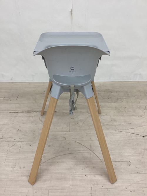 STOKKE (ストッケ) ベビーチェア ライトグレー×ナチュラル Clikk