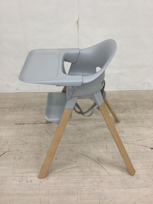 STOKKE (ストッケ) ベビーチェア ライトグレー×ナチュラル Clikk