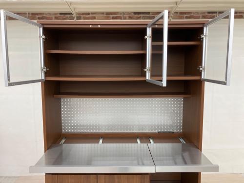 UNICO (ウニコ) レンジボード ブラウン×シルバー STRADA