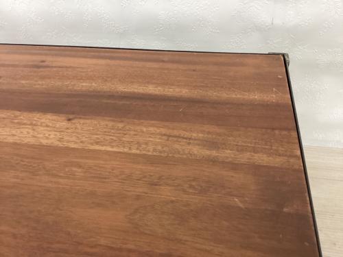 UNICO (ウニコ) テレビボード 幅:約100㎝ ブラウン×ブラック LUMBER-mini