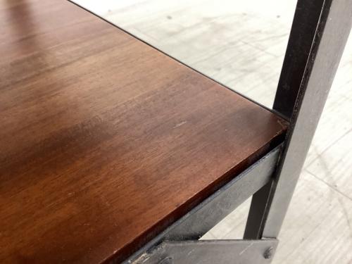 UNICO (ウニコ) テレビボード 幅:約100㎝ ブラウン×ブラック LUMBER-mini