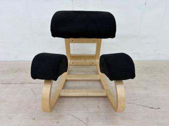 Vilno バランスチェアー ナチュラル×ブラック ERGONOMIC KNEELING CHAIR